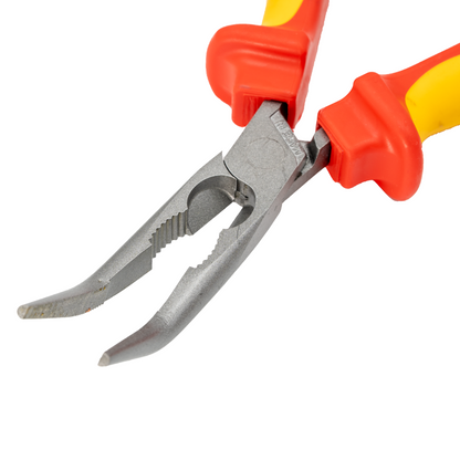 CK T39070A 200 RedLine VDE Bent Snipe Nose Plier 200mm