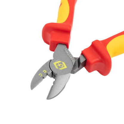 CK T39073A 160 Redline VDE Wire Stripping Side Cutters