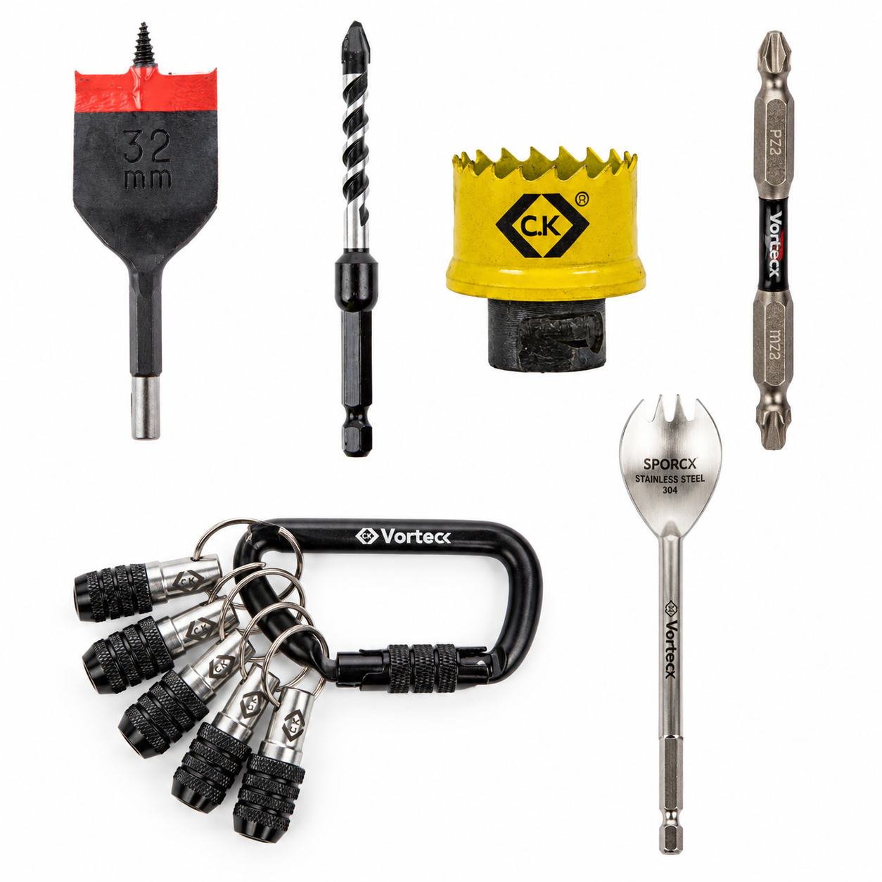 CK T4610 2 Carabiner Professional Set