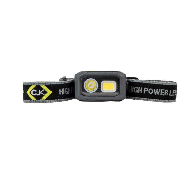 CK T9615USB Magnetic Dual Lens Head Light - 500lm