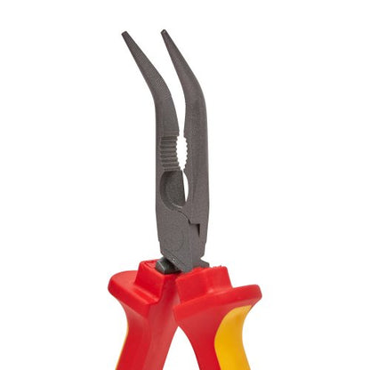 CK 431015 200mm VDE Bent Snipe Nose Pliers