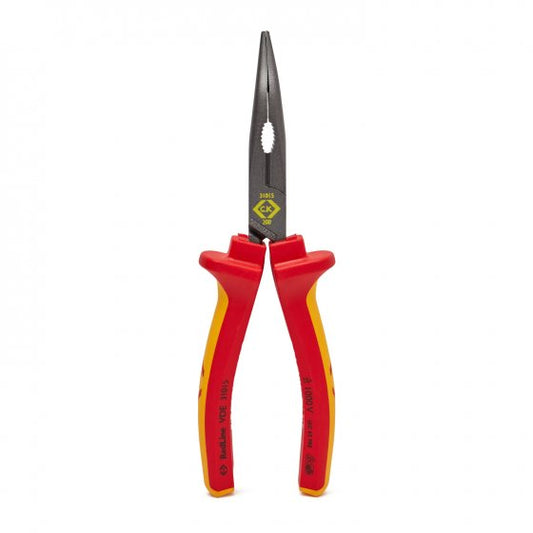 CK 431015 200mm VDE Bent Snipe Nose Pliers