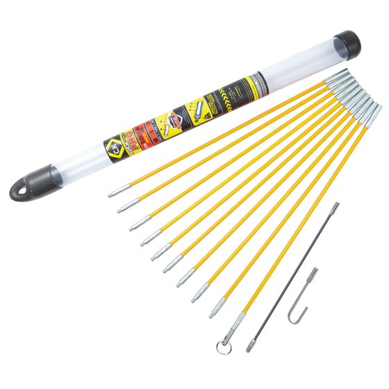 3m Rodding Rods CK T5419 Mighty Rod Pro Cable Rod Set 3.3m – CK Tools.Shop